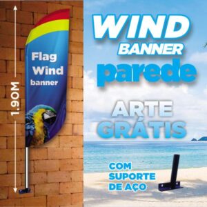 WIND BANNER DE PAREDE BEE2